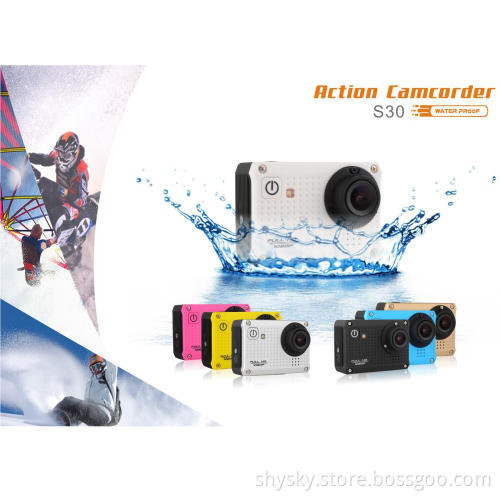 Extreme sports camera S30 12MP 1080P Full HD Action Camera Sport DVR Diving 30M